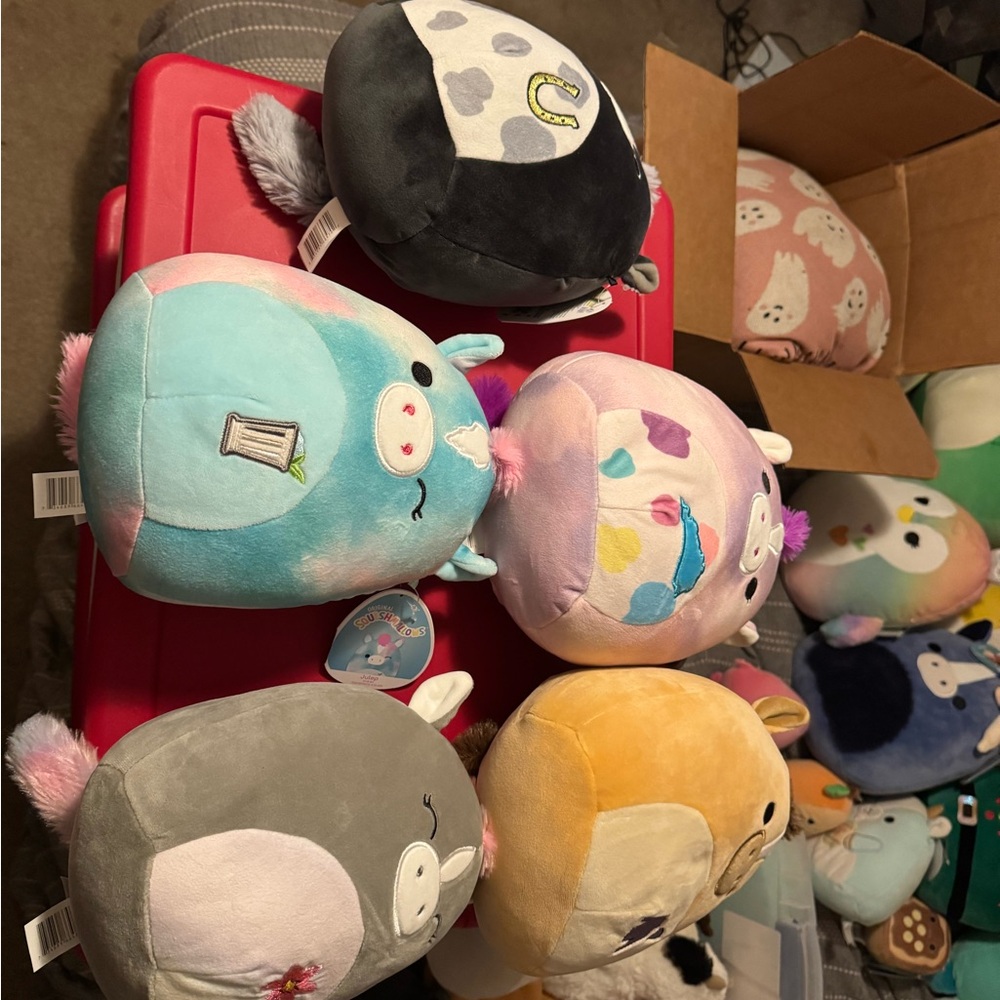 Kentucky Derby 2022 set of horses 5/6 of the horses all with tags